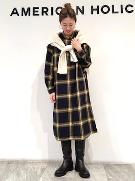 M A R Iさん（レディース・162cm）の秋コーディネート