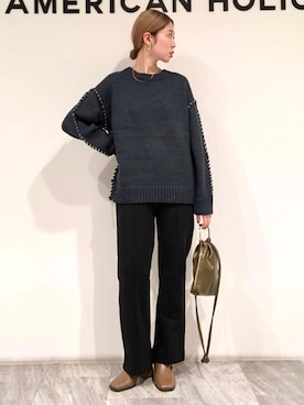 M A R Iさん(レディース・162cm)の冬コーディネート