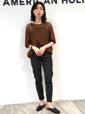 M A R Iさん(レディース・162cm)の夏コーディネート