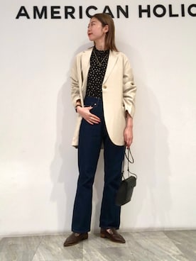 M A R Iさん（レディース・162cm）の春コーディネート