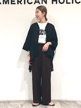 M A R Iさん（レディース・162cm）の春コーディネート