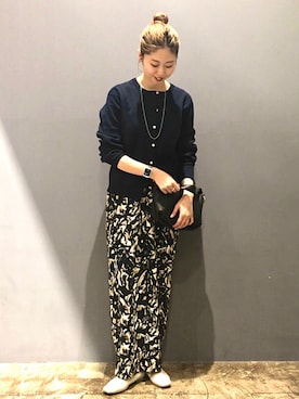 「AMERICAN HOLIC（アメリカンホリック）のアイテム（ネックレス）」を使った、M A R Iさん（レディース・162cm）の春コーディネート