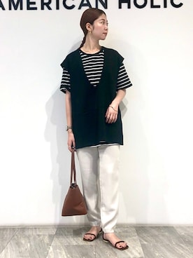 M A R Iさん（レディース・162cm）の夏コーディネート