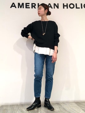 M A R Iさん(レディース・162cm)の冬コーディネート