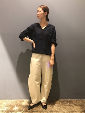 「AMERICAN HOLIC（アメリカンホリック）のアイテム（ブルゾン）」を使った、M A R Iさん（レディース・162cm）の秋コーディネート