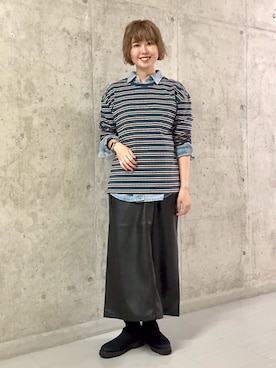 M A R Iさん(レディース・162cm)の秋コーディネート