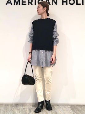 M A R Iさん（レディース・162cm）の秋コーディネート