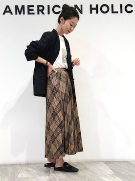 M A R Iさん（レディース・162cm）の秋コーディネート