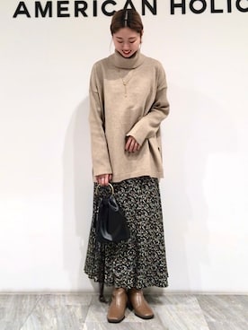 M A R Iさん(レディース・162cm)の冬コーディネート