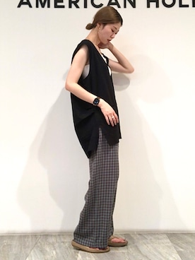 M A R Iさん(レディース・162cm)の夏コーディネート