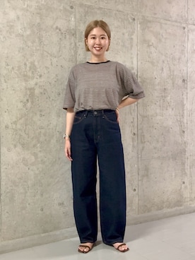 「AMERICAN HOLIC（アメリカンホリック）のアイテム」を使った、M A R Iさん（レディース・162cm）の夏コーディネート