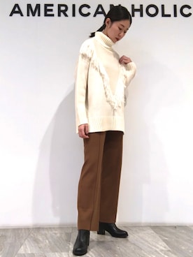 M A R Iさん（レディース・162cm）の秋コーディネート