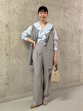 M A R Iさん（レディース・162cm）の冬コーディネート