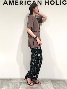 M A R Iさん（レディース・162cm）の夏コーディネート