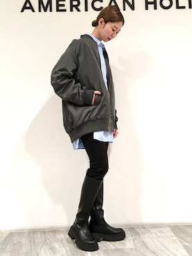 M A R Iさん（レディース・162cm）の秋コーディネート