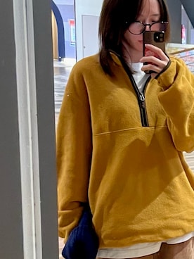 「アイテム（ジャケット/アウター）」を使った、うみさん（レディース・164cm）の秋コーディネート