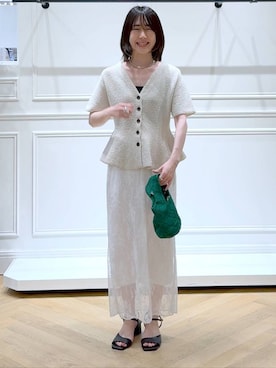 なかみさん(レディース・154cm)の春コーディネート