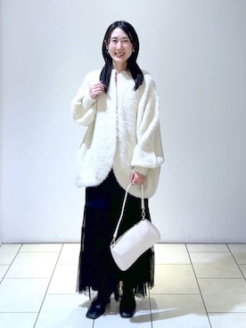 なかみさん（レディース・154cm）の冬コーディネート