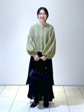 なかみさん（レディース・154cm）の冬コーディネート