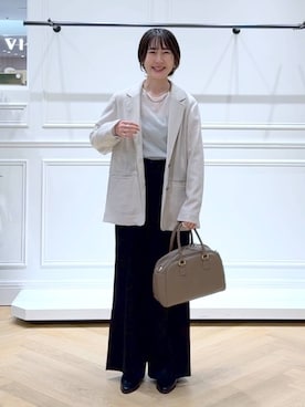 なかみさん（レディース・154cm）の秋コーディネート