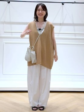なかみさん(レディース・154cm)の夏コーディネート