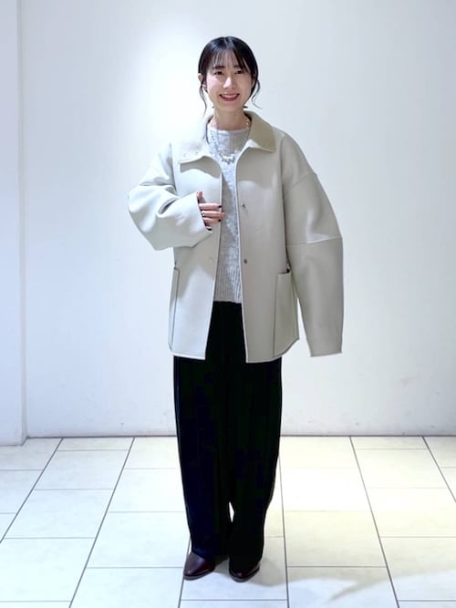 hs shop様 専用 juemi ムートン（Seam Tape Short Mouton Coat