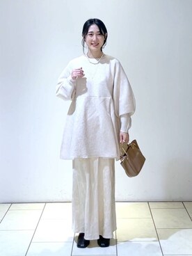 なかみさん(レディース・154cm)の冬コーディネート