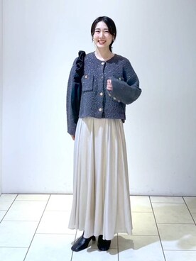 なかみさん（レディース・154cm）の冬コーディネート