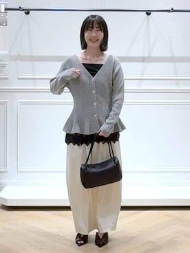 なかみさん（レディース・154cm）の春コーディネート