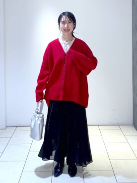 なかみさん（レディース・154cm）の冬コーディネート
