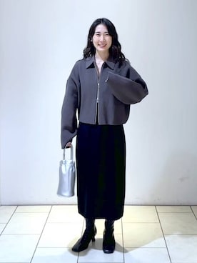 なかみさん（レディース・154cm）の春コーディネート