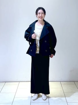 なかみさん(レディース・154cm)の春コーディネート