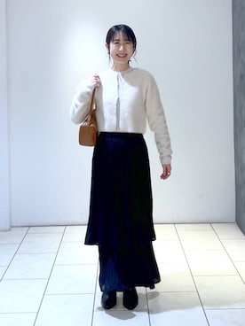 なかみさん（レディース・154cm）の冬コーディネート