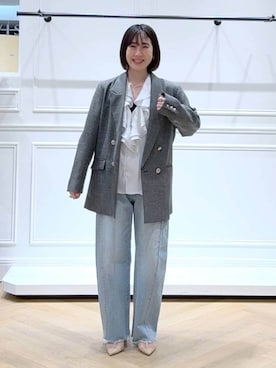 なかみさん(レディース・154cm)の冬コーディネート