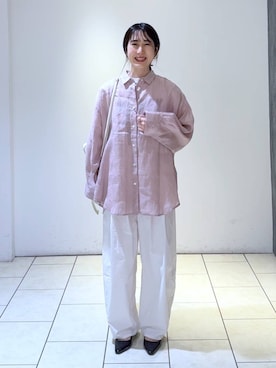 なかみさん（レディース・154cm）の春コーディネート