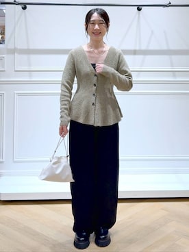 なかみさん(レディース・154cm)の秋コーディネート