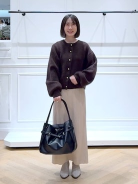 なかみさん（レディース・154cm）の冬コーディネート