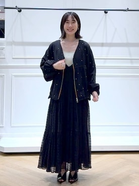 なかみさん(レディース・154cm)の春コーディネート