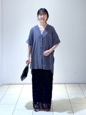 なかみさん(レディース・154cm)の夏コーディネート