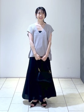 なかみさん(レディース・154cm)の夏コーディネート