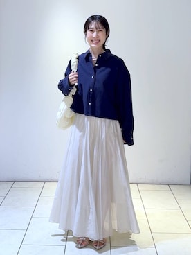 なかみさん（レディース・154cm）の春コーディネート