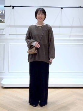 なかみさん（レディース・154cm）の秋コーディネート