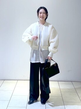 なかみさん（レディース・154cm）の春コーディネート