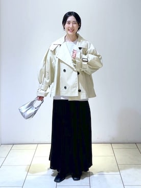 なかみさん(レディース・154cm)の春コーディネート