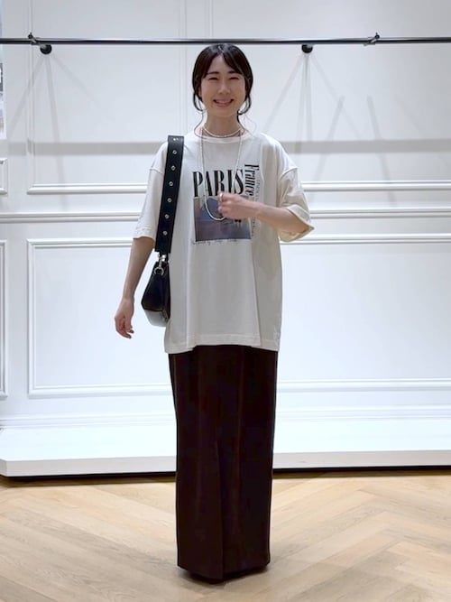 今季 美品Arpege story パール＆フォトTシャツ セール】【別注】LIFEフォトルーズTEE（Tシャツ/カットソー）｜A