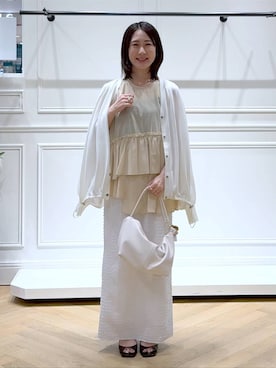 なかみさん（レディース・154cm）の夏コーディネート