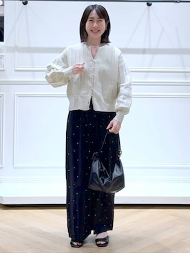 なかみさん(レディース・154cm)の春コーディネート