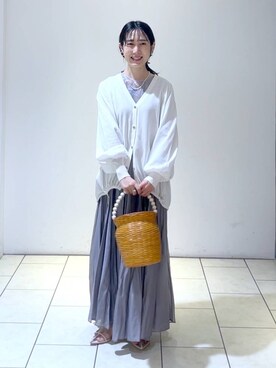 なかみさん（レディース・154cm）の春コーディネート