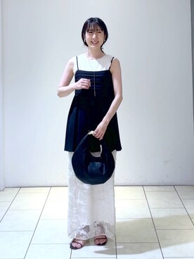なかみさん（レディース・154cm）の夏コーディネート
