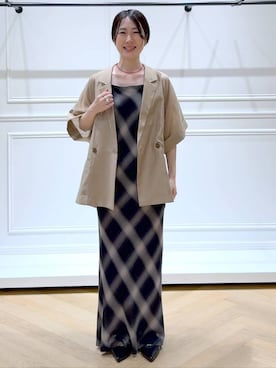 なかみさん(レディース・154cm)の夏コーディネート
